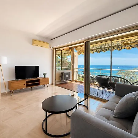 L'azuria - Terrasse Vue Et Acces Prive Apartmán *