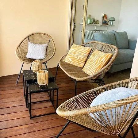 L'azuria - Terrasse Vue Et Acces Prive